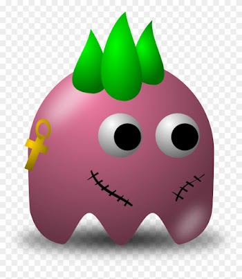 Light Pink Cross Clip Art - Pacman