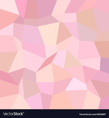 Light pink polygon mosaic pattern background vector image