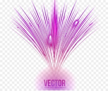 Light Purple Luminous efficacy - Purple light effect 