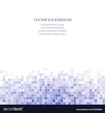 Light purple square mosaic background design vector image