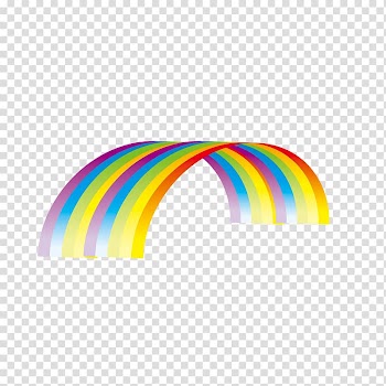 Light, Rainbow bridge transparent background PNG clipart