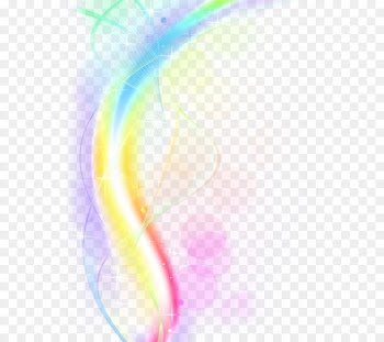 Light Rainbow Euclidean vector - Beautiful rainbow 