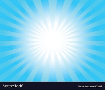 Light rays vector image