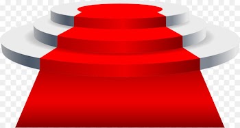 Light Red Carpet Stage - Vector red carpet stage 
