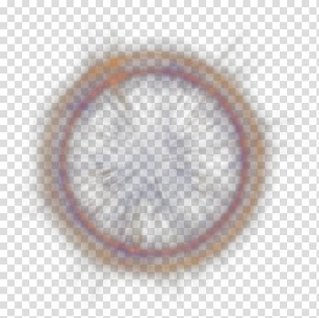 Light Scattering Luminous efficacy Circle, Light effects,light source,Glare transparent background PNG clipart