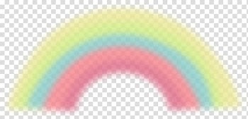 Light Sky , Cartoon Rainbow transparent background PNG clipart
