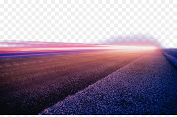 Light Sky Purple Flooring Wallpaper - The speed of light on the road 