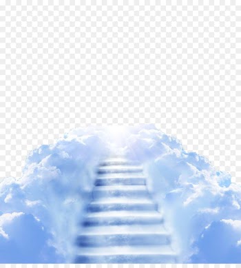 Light Sky Stairs Cloud Wallpaper - Cloud ladder 