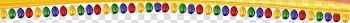 Light Sky Yellow , A plurality of colored balloons pattern pendant transparent background PNG clipart