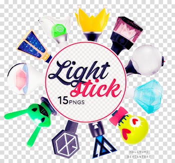 Light Stick advertisement screenshot transparent background PNG clipart
