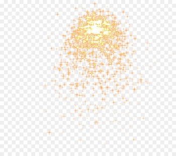 Light Thepix Transparency and translucency - gold glitter 