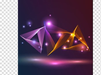 LIGHT, three triangles art transparent background PNG clipart
