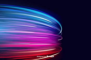 Light trail background Free Vector