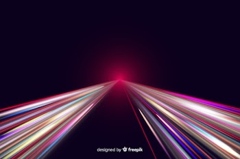Light trail background Free Vector