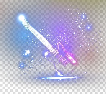 Light Transparency and translucency Fundal Stage, guitar transparent background PNG clipart