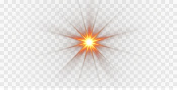 Light Triangle Symmetry Pattern - Golden light effect 