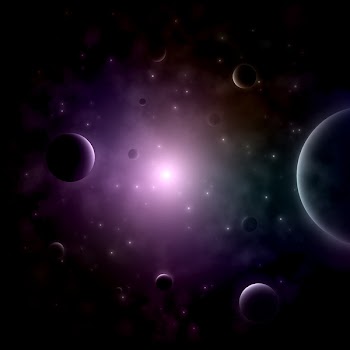 Light Universe Space Green - Star Galaxy 