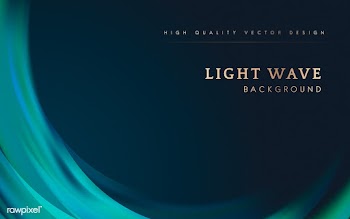 Light wave border background | Free stock vector - 553529