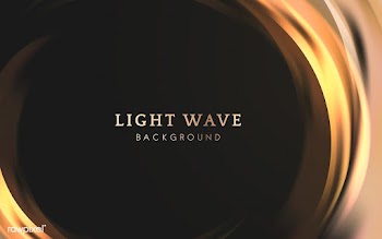 Light wave border background | Free stock vector - 553538
