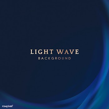 Light wave border background | Free stock vector - 553543