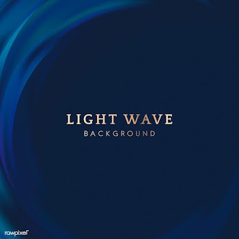 Light wave border background | Free stock vector - 553545