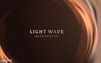 Light wave border background | Free stock vector - 553564