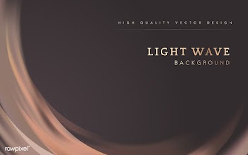 Light wave border background | Free stock vector - 553573