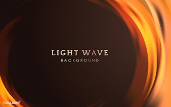 Light wave border background | Free stock vector - 553580