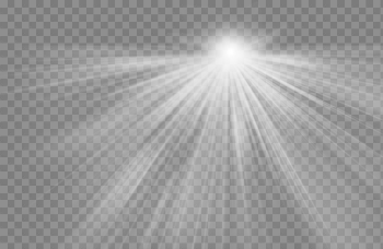 Light White Beam Free Transparent Image HD