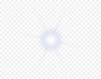 Light White Star Glare - diamond star 