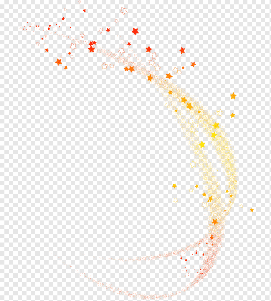 Light White Star, Gradient magic star dynamic light effect, orange and red star, angle, white, rectangle png