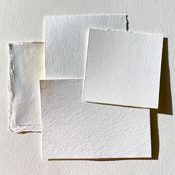Light White Watercolor Paper Texture
