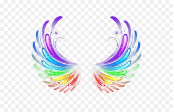 Light Wing Feather Halo - Color Wings 