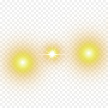 Light Yellow Computer Pattern - Yellow faint halo effect elements 
