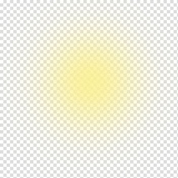 Light Yellow Halo Luminous efficacy, Sun rays, yellow blur color transparent background PNG clipart