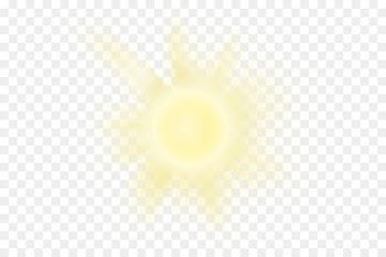 Light Yellow Halo - Sun light transparent material 