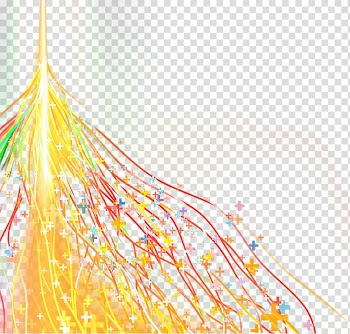 Light Yellow Luminous efficacy, Yellow light effect transparent background PNG clipart