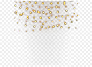 Light Yellow Nightscape Icon - Yellow night lights 