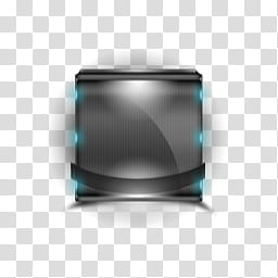 Lightbleue Applestar, black banner logo transparent background PNG clipart