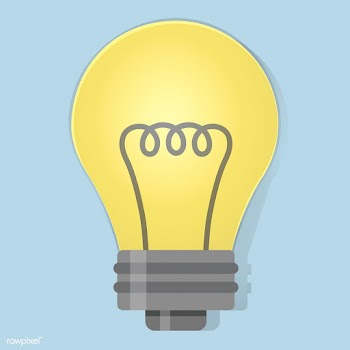 Lightbulb ideas icon illustration vector | Free stock vector - 389796