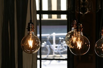 Lightbulbs Turned on