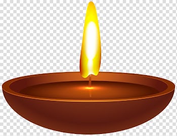 Lighted candle, Oil lamp Light Kerosene lamp , Diwali transparent background PNG clipart