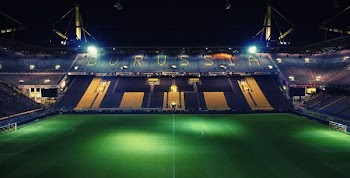 lighted soccer field