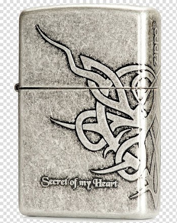 Lighter Zippo Designer, Zippo lighters European wind pattern transparent background PNG clipart
