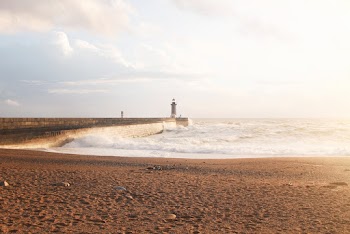 Lighthouse At The End Of Dock
