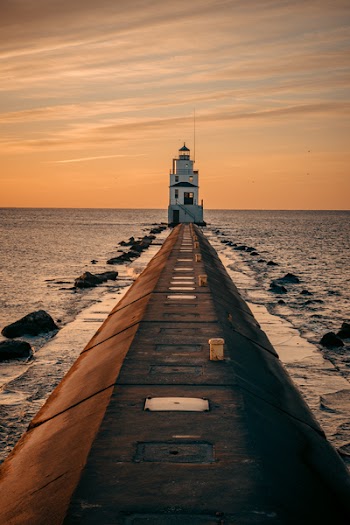 Lighthouse During Golden Hour