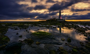 Lighthouse During Sunset