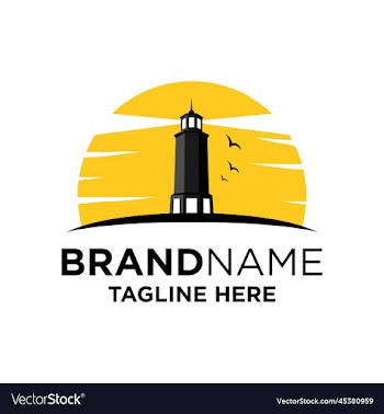 lighthouse logo design
