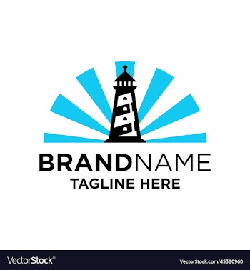 lighthouse logo design