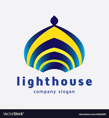 lighthouse logo template